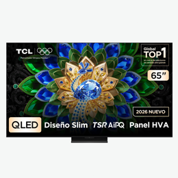 TV Smart 65" TCL 65A400U QD-Mini LED 4K