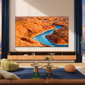 TV Smart 75" TCL 75C655A QLED 4K Google TV
