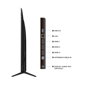 TV Smart 65" TCL 65P7L QLED 4K