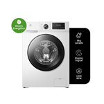 Lavarropas TCL EFFIWASH Inverter Carga Frontal 8kg 1400rpm Blanco