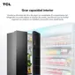 Heladera TCL Inverter Side By Side No Frost  P520SBN 488 Lts