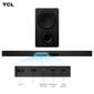 Soundbar TCL Q75H Bluetooth con Subwoofer Inalámbrico 620W