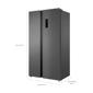 Heladera TCL Inverter Side By Side No Frost  P520SBN 488 Lts